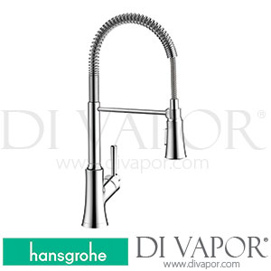 Hansgrohe 04792000 Joleena Single Lever Kitchen Mixer 19 3/8 , Eco, Semi-Pro, 1Jet Spare Parts >01/20
