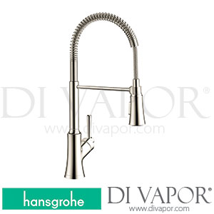 Hansgrohe 04792830 Joleena Single Lever Kitchen Mixer 19 3/8 , Eco, Semi-Pro, 1Jet Spare Parts >01/20