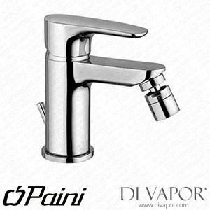Paini 47CR306 Parallel Single Lever Bidet Mixer with Swivel Spout 1