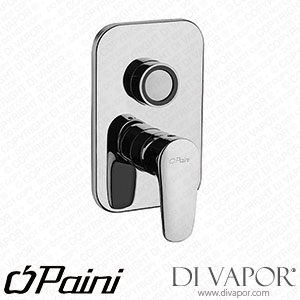 Paini 47CR691B Parallel Built-In Shower Mixer 2-Way Push Button Diverter Valve Spare Parts