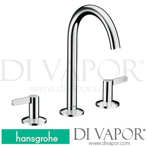 Hansgrohe 48050007 AXOR One 3-Hole Basin Mixer 170 with Push-Open Waste Set >04/21 Spare Parts