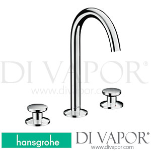 Hansgrohe 48070000 AXOR One 3-Hole Basin Mixer Select 170 with Push-Open Waste Set >04/21 Spare Parts
