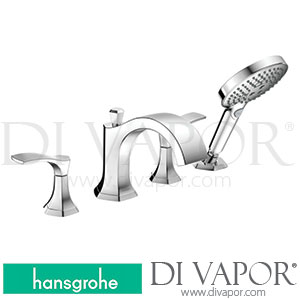 Hansgrohe 4817000 Locarno 4-Hole Rim Mounted Bath Mixer >02/21 Spare Parts