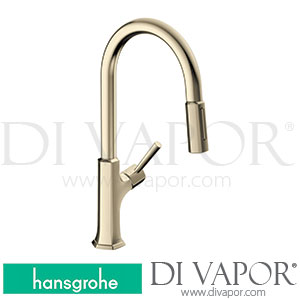 Hansgrohe 04827830 Locarno Single Lever Kitchen Mixer 230, Pull-Out Spray, 2Jet, Sbox Spare Parts >02/21