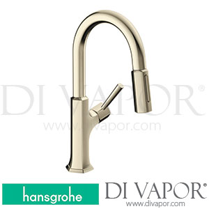Hansgrohe 04853830 Locarno Single Lever Kitchen Mixer 200, Pull-Out Spray, 2Jet Spare Parts >03/21