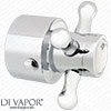 Scudo Shower Valve Traditional Temperature Control Handle for SCD2444 Thermostatic Cartridge - 488UK Compatible Spare