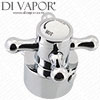 Traditional Temperature Control Handle for MTR356 Thermostatic Cartridge - 48S53