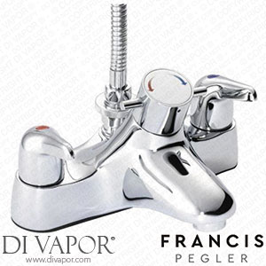 Francis Pegler LEGER L555 Thermostatic Bath & Shower Mixer Tap Valve (Chrome)