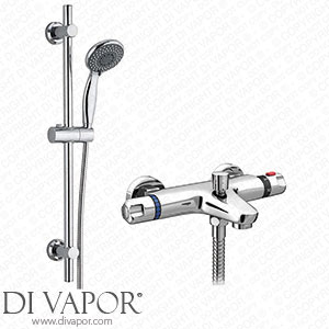 Victorian Plumbing Apollo Wall Mounted Thermostatic Bath Shower Mixer + Slider Rail Kit - 4BSMT-SK1 - Spare Parts