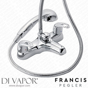 Francis Pegler 4G4097 Izzi - Deck Mounted Bath Shower Mixer with Shower Kit Spare Parts