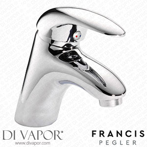 Francis Pegler 4L2107 Signia - Mini Mono Basin Mixer including Click Waste Spare Parts