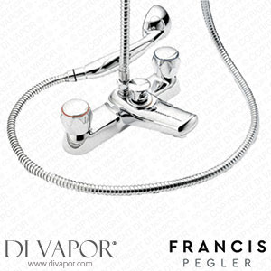 Francis Pegler 4M3911 Modern - Bath Shower Mixer with Shower Kit Spare Parts