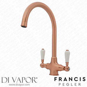 Francis Pegler 4P1066 Rune - Mono Ceramic Handels - Copper Spare Parts