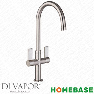 Homebase 503029 Sleek Dual Handle Mono Tap Brushed Spare Parts