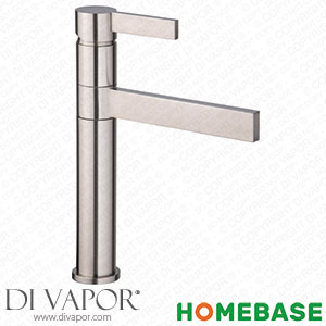 Homebase 503032 Fizz Top Single Lever Mono Tap Brushed Spare Parts