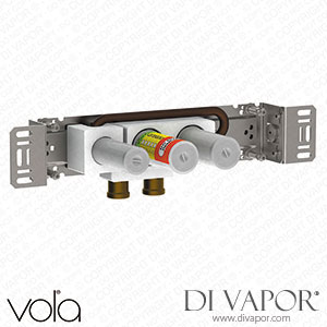 Vola Thermostatic Mixer with Fixed Outlet Socket, Handles to the Right (5100X) Spare Parts