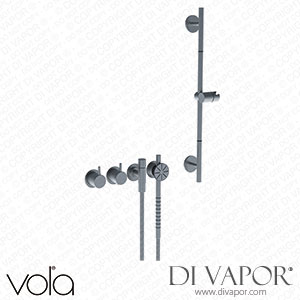 Vola 3/4 Inch Thermostatic Mixer (5171S-T65) Spare Parts