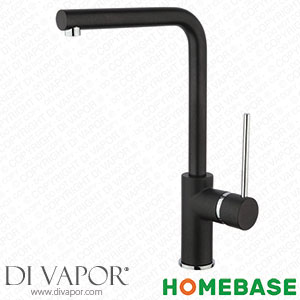 Homebase 517659 Forli Single Lever Tap - Black Spare Parts