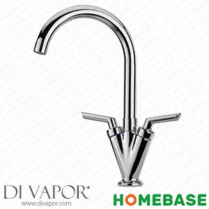 Homebase 519496 Neptune Twin Lever Chrome Spare Parts