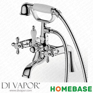 Homebase 519764 Gordale Bath Shower Mixer Tap - Chrome Spare Parts