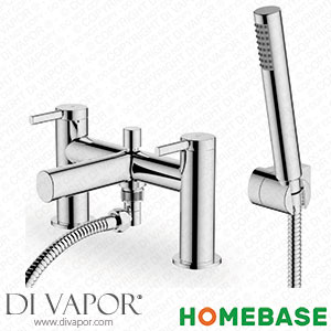 Homebase 519792 Glenoe Bath Shower Mixer Tap - Chrome Spare Parts