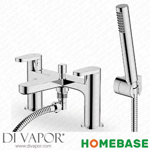 Homebase 519800 Ardessie Bath Shower Mixer Tap - Chrome Spare Parts