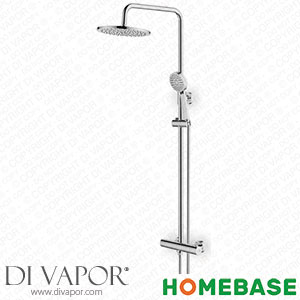 Homebase 519801 Ardessie Thermostatic Shower Mixer Tap - Chrome Spare Parts
