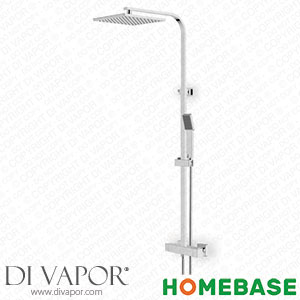Homebase 519805 Hardraw Thermostatic Mixer Shower Tap - Chrome Spare Parts