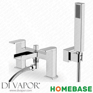 Homebase 519806 Bracklinn Bath Shower Mixer Tap - Chrome Spare Parts