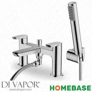 Homebase 519812 Skelwith Bath Shower Mixer Tap - chrome Spare Parts