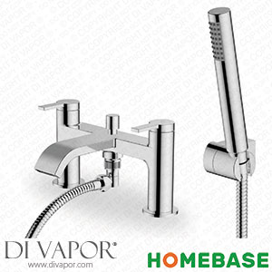 Homebase 519814 Tatylorgill Bath Shower Mixer Tap - Chrome Spare Parts
