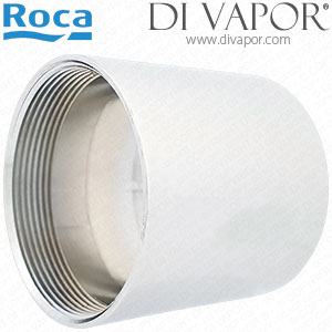 Roca PRADA-T Concealed Shroud Cover Sleeve - Chrome