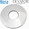 Roca PRADA-T Concealed Round Faceplate Chrome