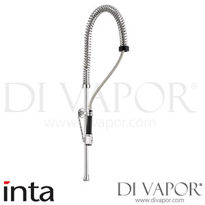 Inta 5260CP Intajet Wall-Mounted Washstation with Pull Out Spray Spare Parts