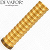 VitrA Built-in Stop Valve Extension Sleeve 10cm - 5327948