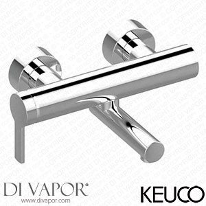 Wall Mounted Basin Tap Keuco Plan Blue Single Lever Round 216 Mm Chrome 53921010220 Spare Parts