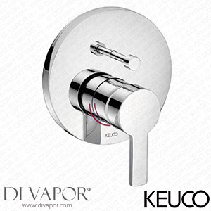 Concealed Bath Shower Mixer Keuco Plan Blue Single Lever with Safety Device Chrome 53972010281 Spare Parts