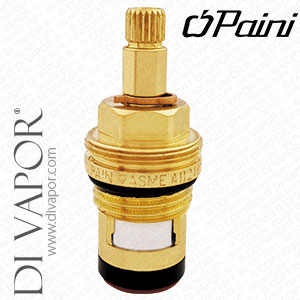 Paini 53CC581AS Tap Cartridge Replacement - Hot Side - 20 Spline, 1/2 Inch Compatible 544 Valve