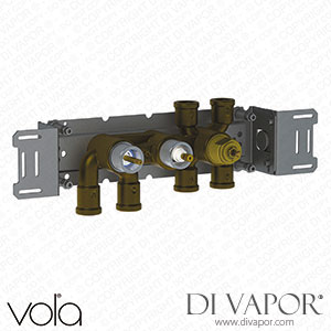 Vola Thermostatic Mixer with 4-Way Diverter (5400VA4) Spare Parts