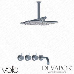 Vola 3/4 Inch Thermostatic Mixer (5411C-051A) Spare Parts