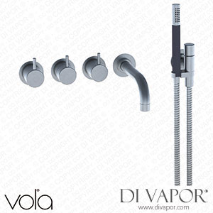 Vola 3/4 Inch Thermostatic Mixer (5411C-071) Spare Parts