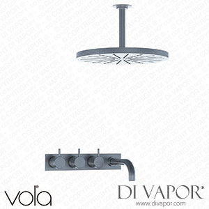 Vola 3/4 Inch Thermostatic Mixer (5414C-061A) Spare Parts
