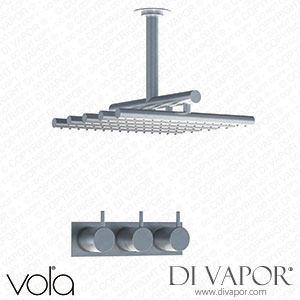 Vola 3/4 Inch Thermostatic Mixer (5453A) Spare Parts