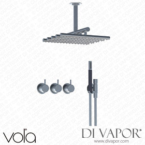 Vola 3/4 Inch Thermostatic Mixer (5471-051A) Spare Parts