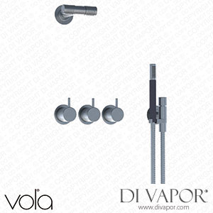 Vola 3/4 Inch Thermostatic Mixer (5471-081D) Spare Parts