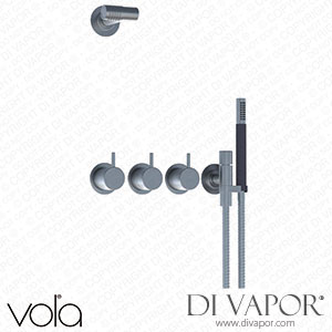 Vola 3/4 Inch Thermostatic Mixer (5471R-081) Spare Parts