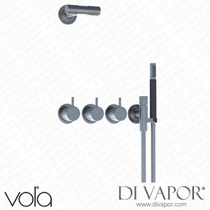 Vola 3/4 Inch Thermostatic Mixer (5471R-081D) Spare Parts