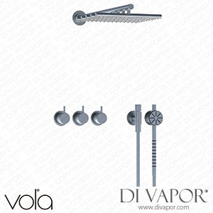 Vola 3/4 Inch Thermostatic Mixer (5471S-051) Spare Parts