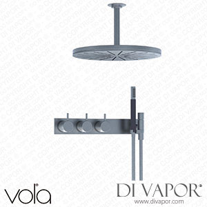 Vola 3/4 Inch Thermostatic Mixer (5474L-061A) Spare Parts