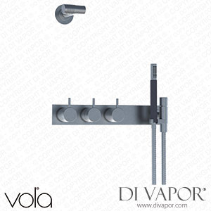 Vola 3/4 Inch Thermostatic Mixer (5474L-081) Spare Parts
